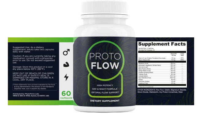 ProtoFlow Supplement facts